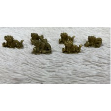 Mini dragão de resina